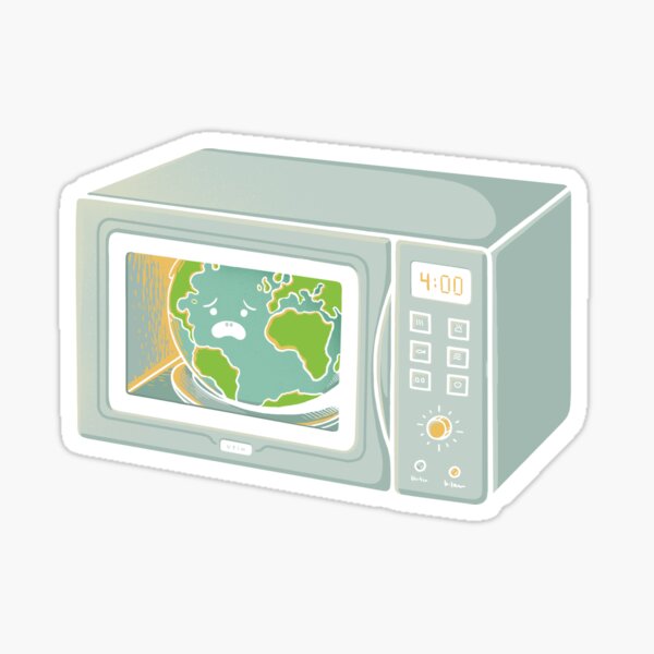 Global Warming Sticker