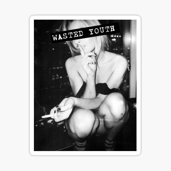 Item preview, Wasted Youth designed and sold by husseinayman.