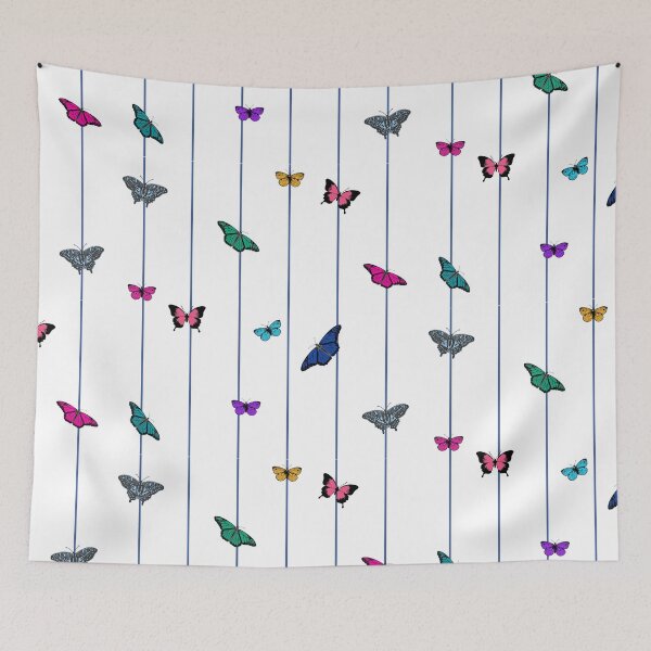 Item preview, Pretty Butterflies on White designed and sold by Greenbaby.