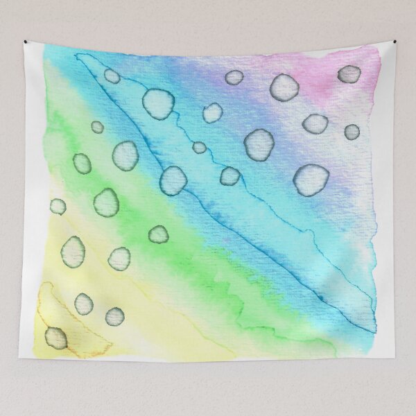 Item preview, Watercolor Rainbow with Droplets! designed and sold by KelseyLovelle.