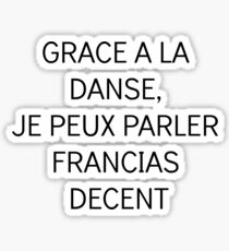 Francais Danse (French Dance) Sticker