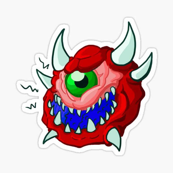 Cacodemon Stickers | Redbubble