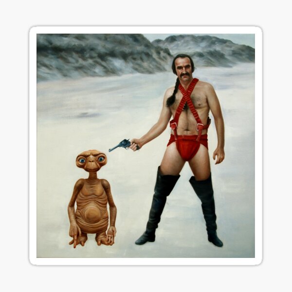 Zardoz is pleased Sticker