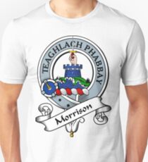 00047 Morrison Clan Tartan Unisex T-Shirt