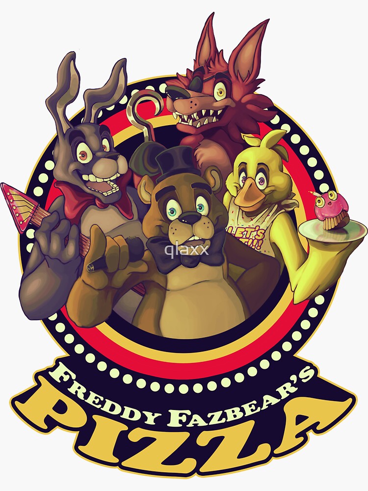 Bundle Five Nights at Freddy's Sticker for Sale by Bebyl