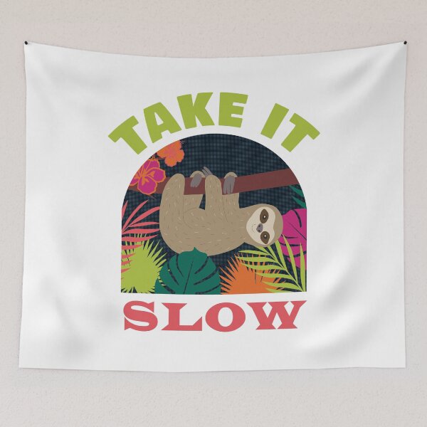 Item preview, Take it Slow - Sloth designed and sold by JannaSalak.