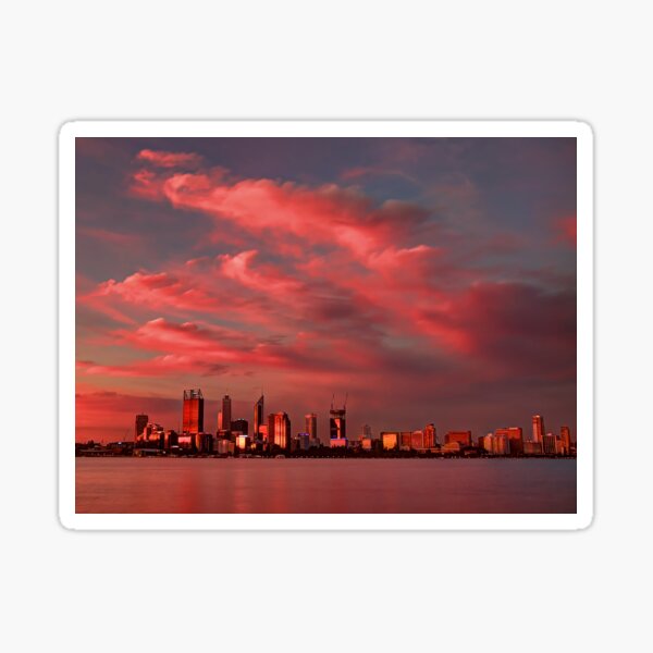 Item preview, Sunset Over Perth Western Australia - HDR designed and sold by Colin  Williams Photography.