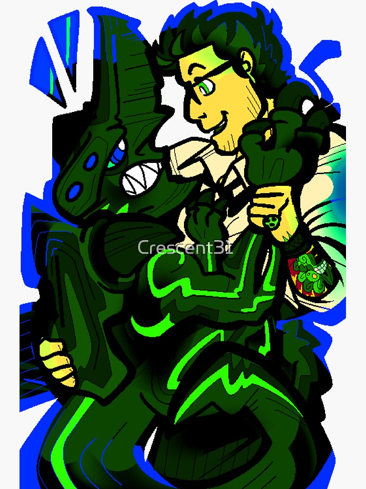 Cyborg Ninja Nindroid General Cryptor Cyborg General Cryptor