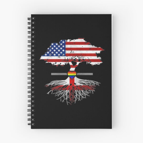 Item preview, American Grown English Roots Gay Heart LGBT Pride designed and sold by Patrick Hiller.