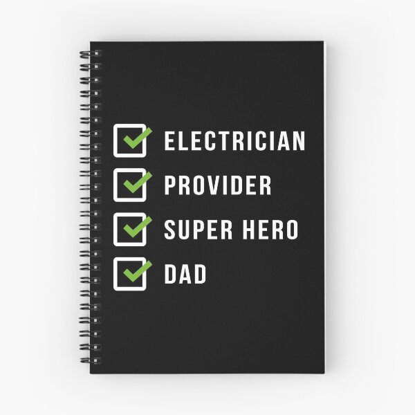 Item preview, Electrician Father Dad Funny Papa Journeyman designed and sold by KNUXX Shop.