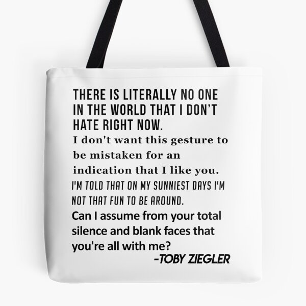 Artikelvorschau, Zitate von Toby Ziegler West Wing entworfen und verkauft von FlatlandsDesign.