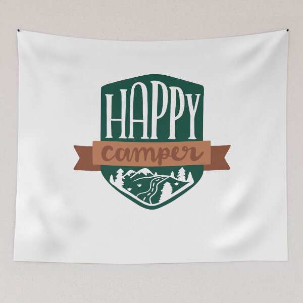 Item preview, Happy Camper designed and sold by Anna Fok.