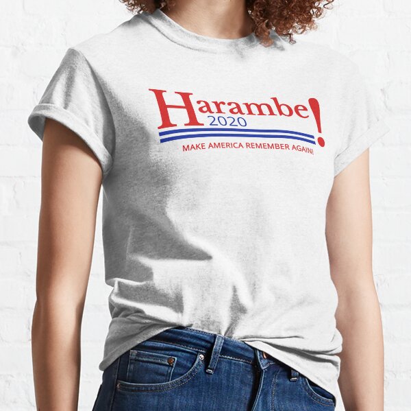 Harambe for President Logo 2020 Classic T-Shirt