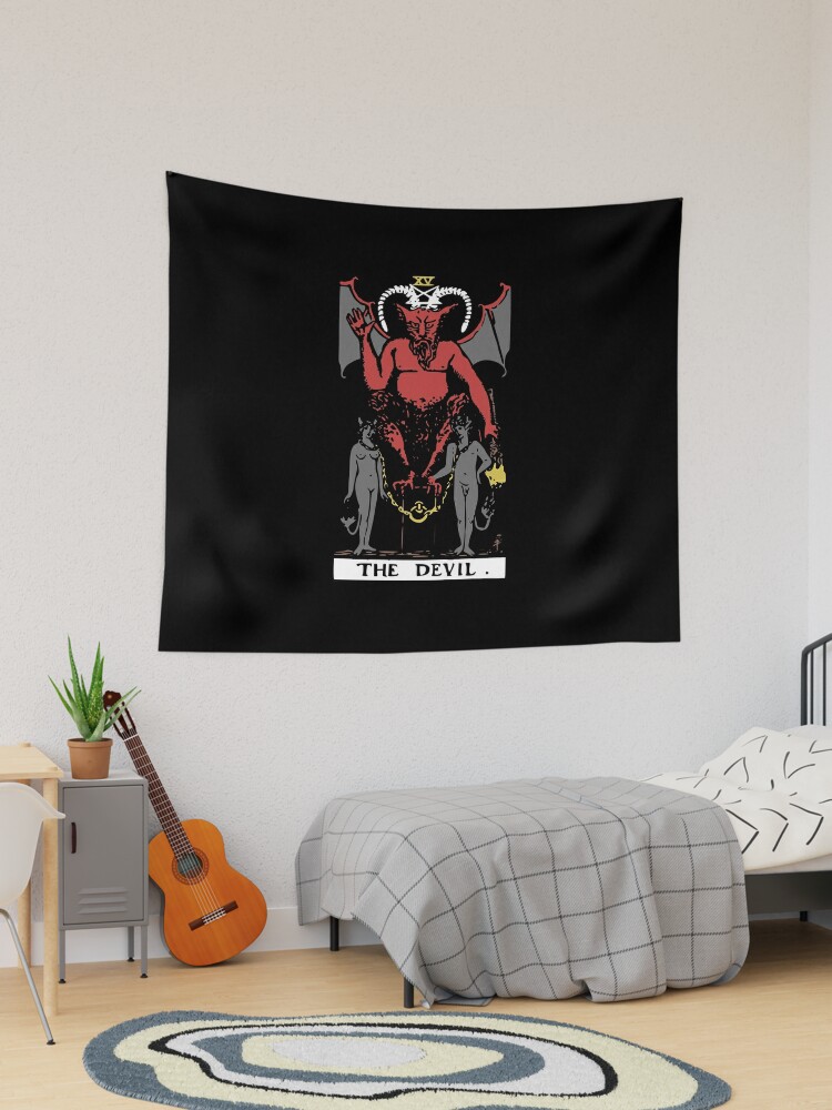 The devil best sale tarot card tapestry