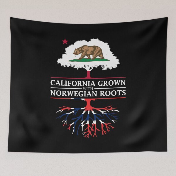 Item preview, California Grown with Norwegian Roots designed and sold by ockshirts.