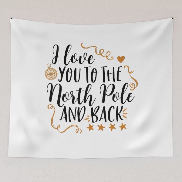 Item preview, I Love You To The North Pole And Back designed and sold by Anna Fok.