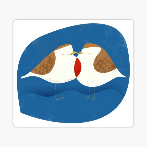 Red Robin for Xmas Sticker