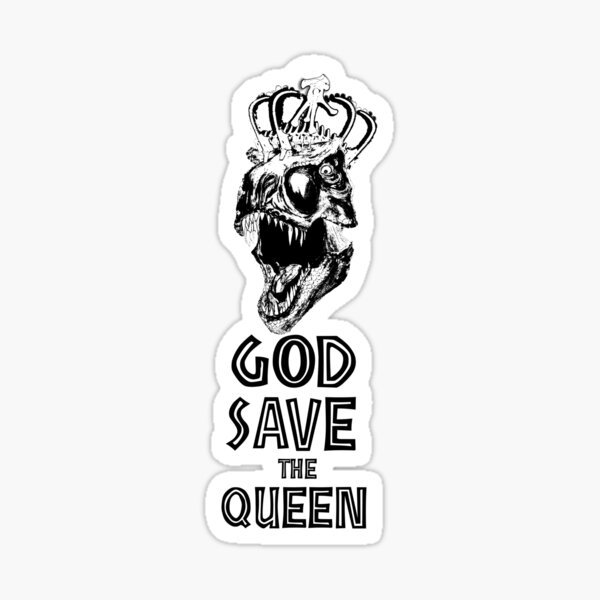 God Save the Queen Sticker