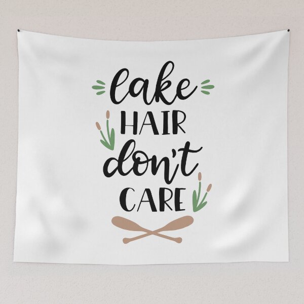 Item preview, Lake Hair Don't Care designed and sold by Anna Fok.