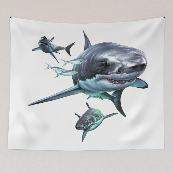 Item preview, Great White Sharks designed and sold by Salmoneggs.