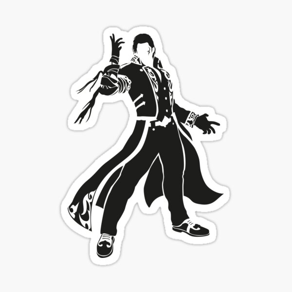 Devil Jin Tekken 7 V2 Weatherproof Anime Sticker 6 Car Decal