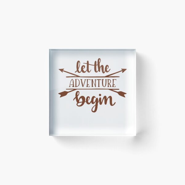 Item preview, Let The Adventure Begin designed and sold by Anna Fok.