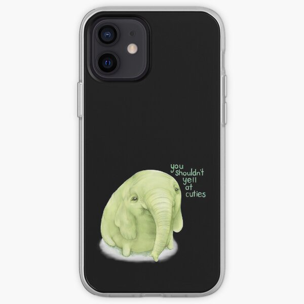 Tree Trunks quote: You shouldn't yell at cuties iPhone Soft Case