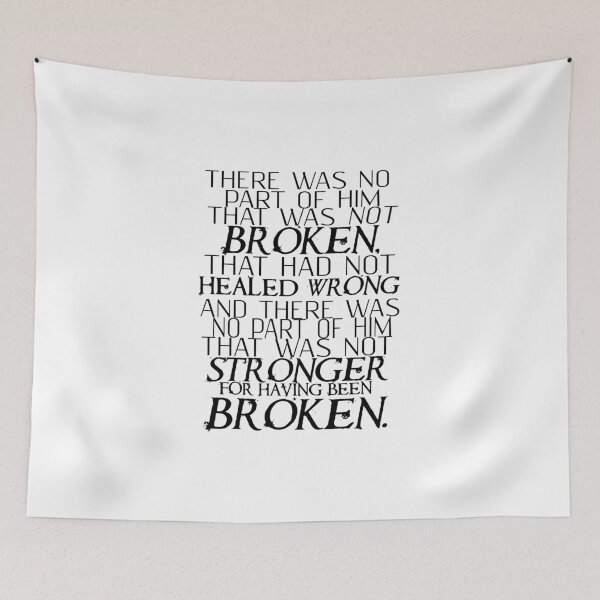 Item preview, Six of Crows-Inspired "Stronger For" designed and sold by mulberrydragon.