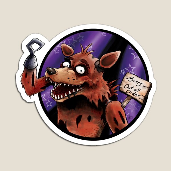 Foxy's Gonna GITCHA! Magnet