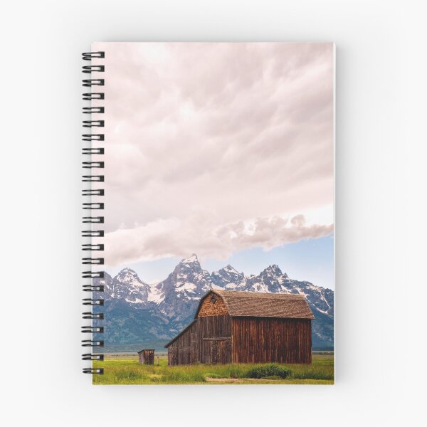Item preview, Barn and Teton Mountains designed and sold by KellyHeaton.