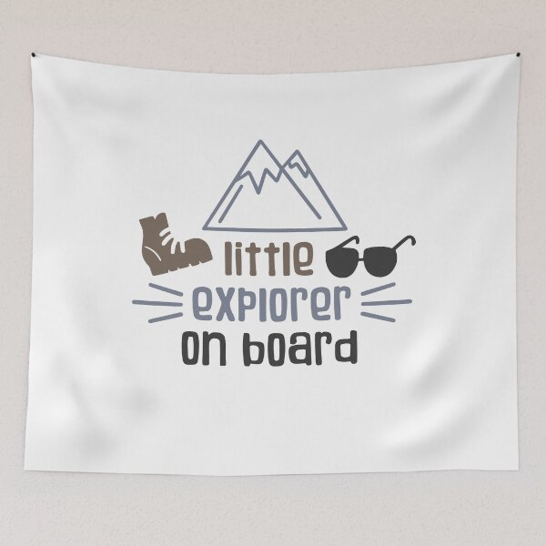 Item preview, Little Explorer On Board designed and sold by Anna Fok.