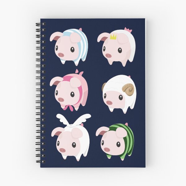 Item preview, Poogie Piggie Monster Hunter Print all 6  designed and sold by niymi.