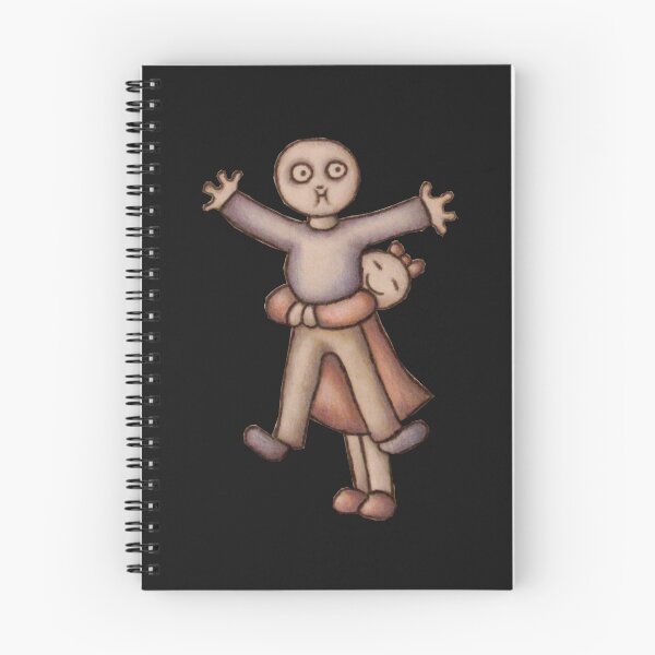 Item preview, Funny Cartoon Couple Girl Hugging Boy designed and sold by ArtistryByLM.