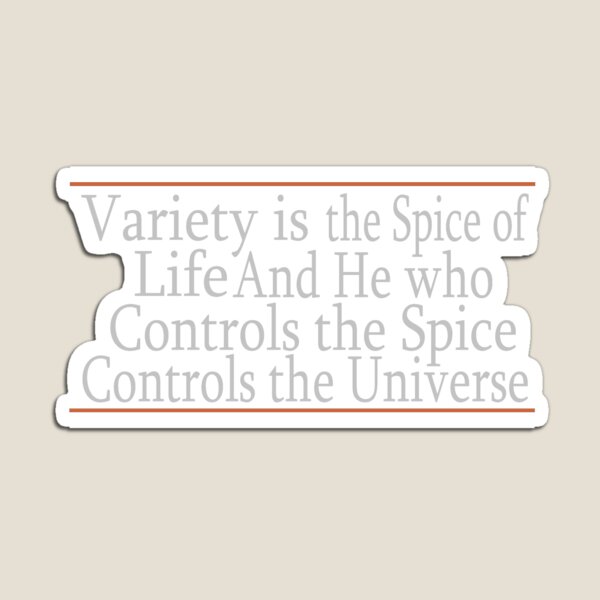 Item preview, Variety Is The Spice designed and sold by InfiniteBlue88.