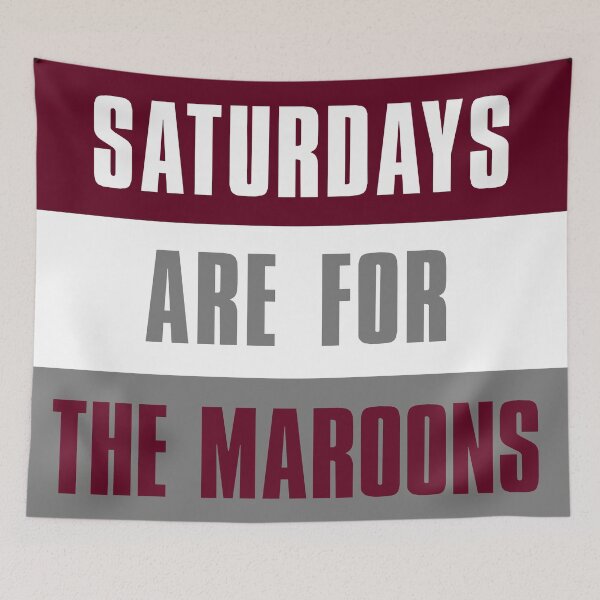 Item preview, Saturdays are for The Maroons, The University of Chicago designed and sold by elhefe.
