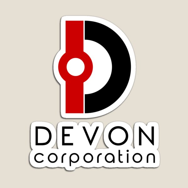 Item preview, Devon Corporation Logo (in Black) designed and sold by MagentaBlimp.