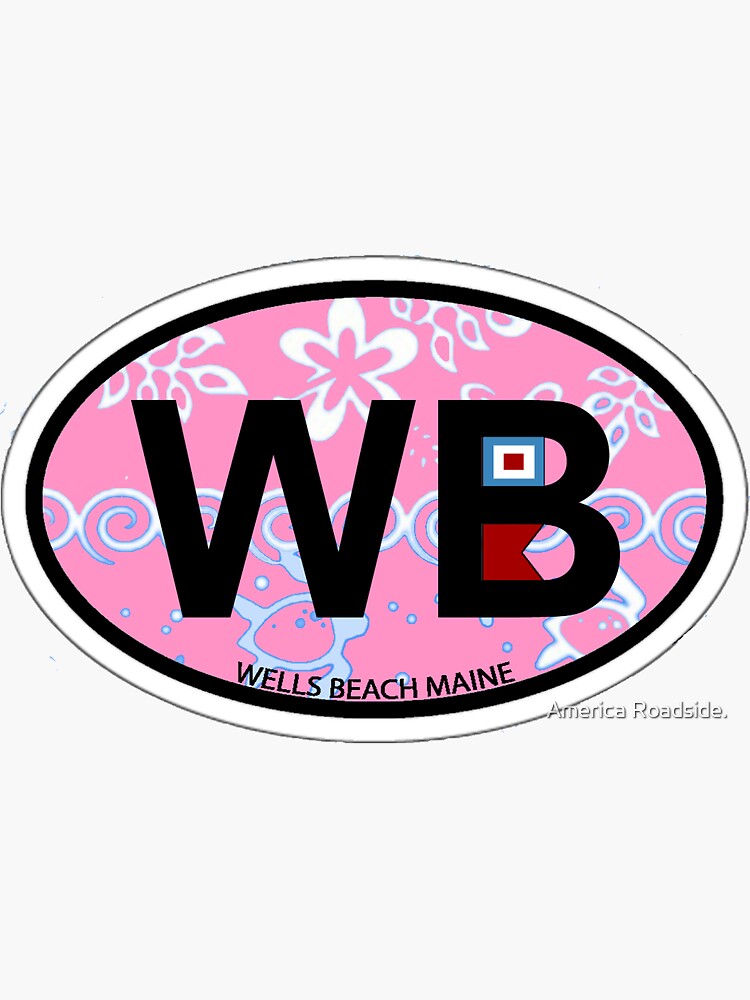 "Wells Beach." Sticker for Sale by ishore1 Redbubble
