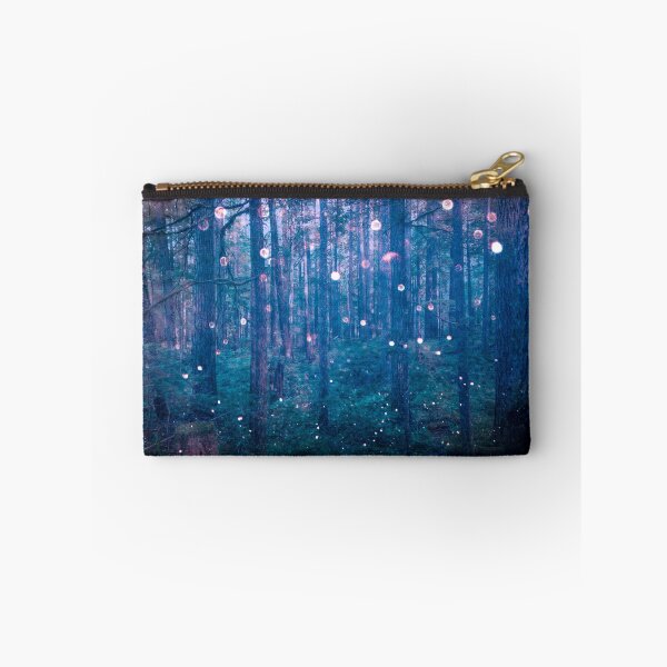 Item preview, Forest Trees Magical Path - Blue Magic in the Woods designed and sold by artcascadia.