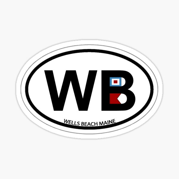 "Wells Beach." Sticker for Sale by ishore1 Redbubble
