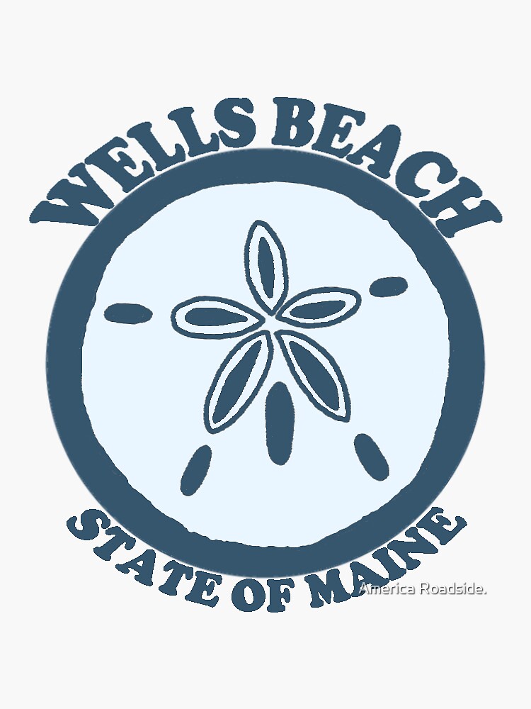 "Wells Beach." Sticker for Sale by ishore1 Redbubble