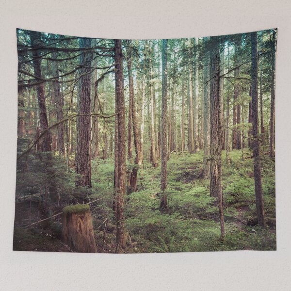 Item preview, Forest Trees - Tree Woods Green Nature Outdoor Adventure designed and sold by artcascadia.