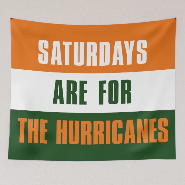 Item preview, Saturdays are for The Hurricanes, Miami University designed and sold by elhefe.