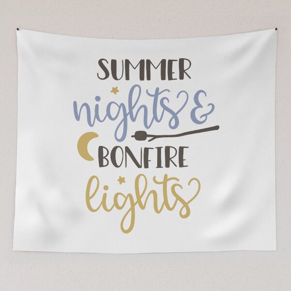 Item preview, Summer Nights & Bonfire Lights designed and sold by Anna Fok.