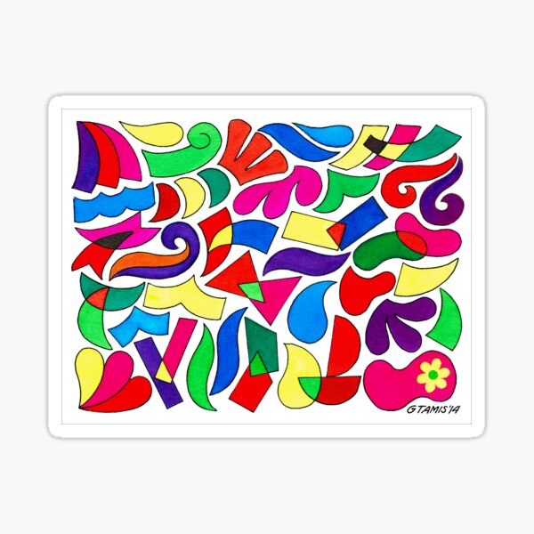 FREE FORMATION IN ECOLINE Sticker