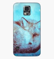 Funda/vinilo para Samsung Galaxy Animales del bosque - zorro de invierno en la naturaleza