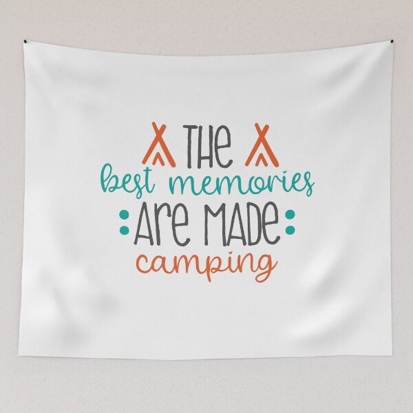 Item preview, The Best Memories Are Made Camping designed and sold by Anna Fok.
