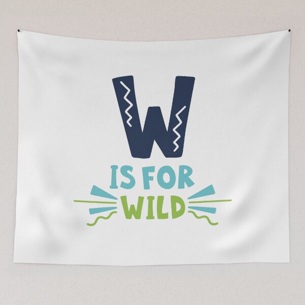 Item preview, W Is For Wild designed and sold by Anna Fok.