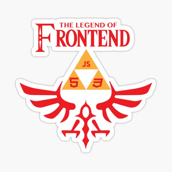 The Legend of Frontend Sticker