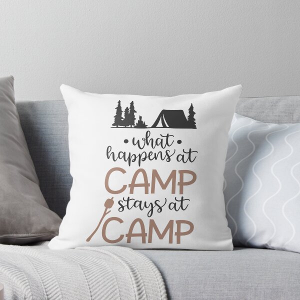 Item preview, What Happens At Camp Stays At Camp designed and sold by Anna Fok.