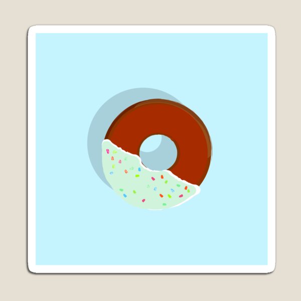 Item preview, Half-Dipped Apple Spice Donut designed and sold by Overartylizing.